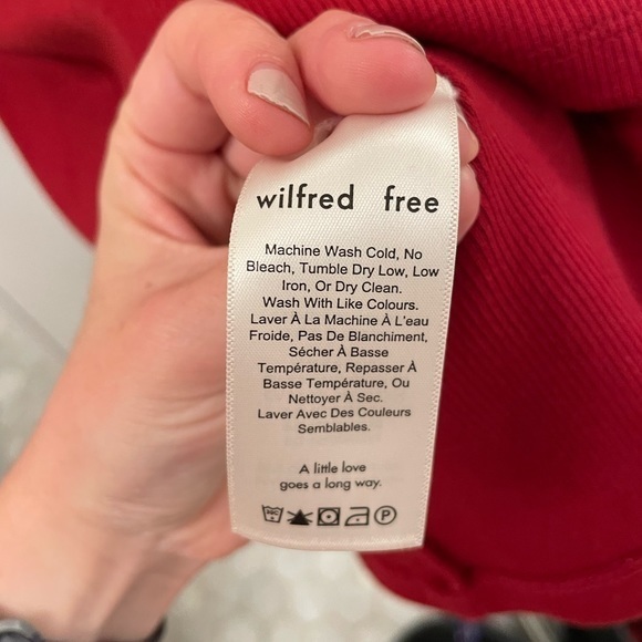 Aritzia Wilfred‎ Free Fleure Dress in Reddish - Picture 5 of 5